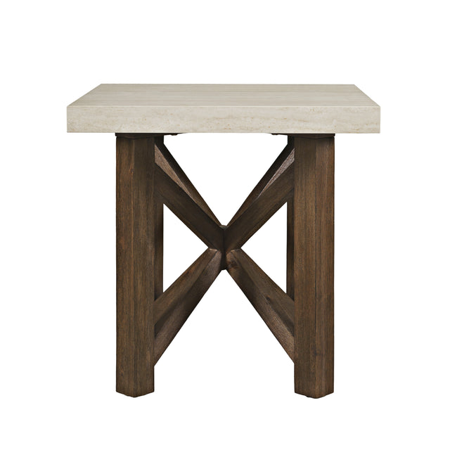 Sierrafina Cortado Square End Table - Ornate Home