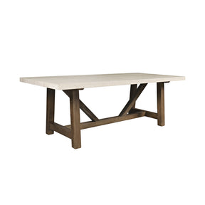 Sierrafina Cortado Trestle Dining Table - Ornate Home
