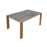 Sierrafina Sable 42x66 Rect Dining Table - Ornate Home