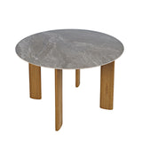 Sierrafina Sable Stone 47 Round Dining Table - Ornate Home