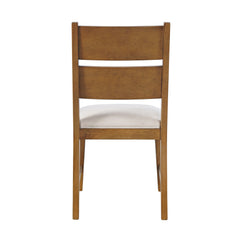 Sierrafina Sable Stone42x66 Rect Dining Table w/ 4 Ladder Back - Ornate Home
