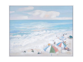 Siesta Key Blue Canvas - Ornate Home