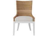 Siesta Key Sailcloth/White Dining Chair (Set of 2) - Ornate Home