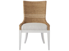 Siesta Key Sailcloth/White Dining Chair (Set of 2) - Ornate Home