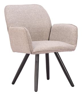 Sieve Beige Outdoor Swivel Dining Chair (Set of 2) - Ornate Home