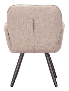 Sieve Beige Outdoor Swivel Dining Chair (Set of 2) - Ornate Home