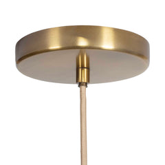 Sigh Brass Woven 1 Light Pendant - Ornate Home