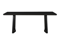 Silas Black Ash Dining Table - Ornate Home