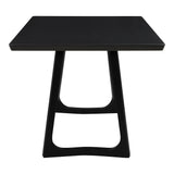 Silas Black Ash Dining Table - Ornate Home