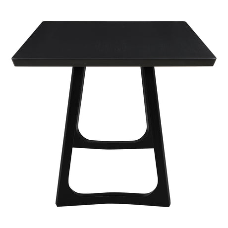 Silas Black Ash Dining Table - Ornate Home
