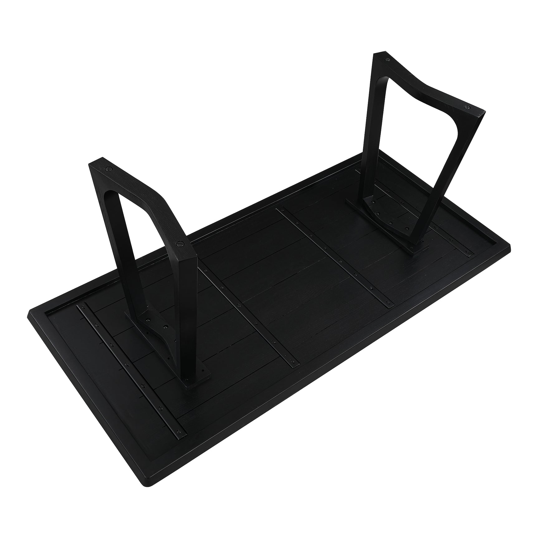 Silas Black Ash Dining Table - Ornate Home