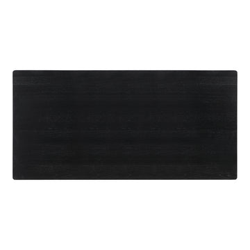 Silas Black Ash Dining Table - Ornate Home