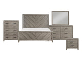 Silas Gray 5-Piece Queen Bedroom Set - Ornate Home