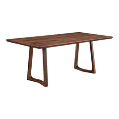 Silas Walnut Brown Dining Table - Ornate Home
