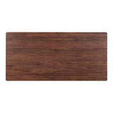 Silas Walnut Brown Dining Table - Ornate Home