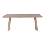 Silas White Oak Dining Table - Ornate Home