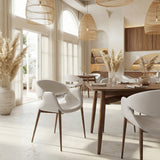 Silea Espresso Rectangular Dining Table - Ornate Home