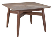 Silea Espresso Square Dining Table - Ornate Home
