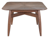Silea Espresso Square Dining Table - Ornate Home