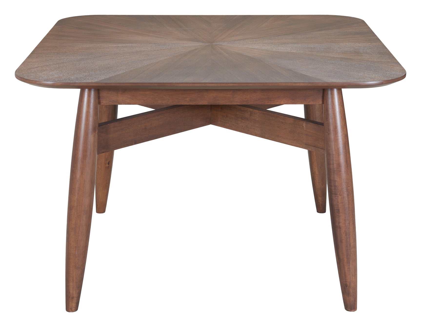 Silea Espresso Square Dining Table - Ornate Home