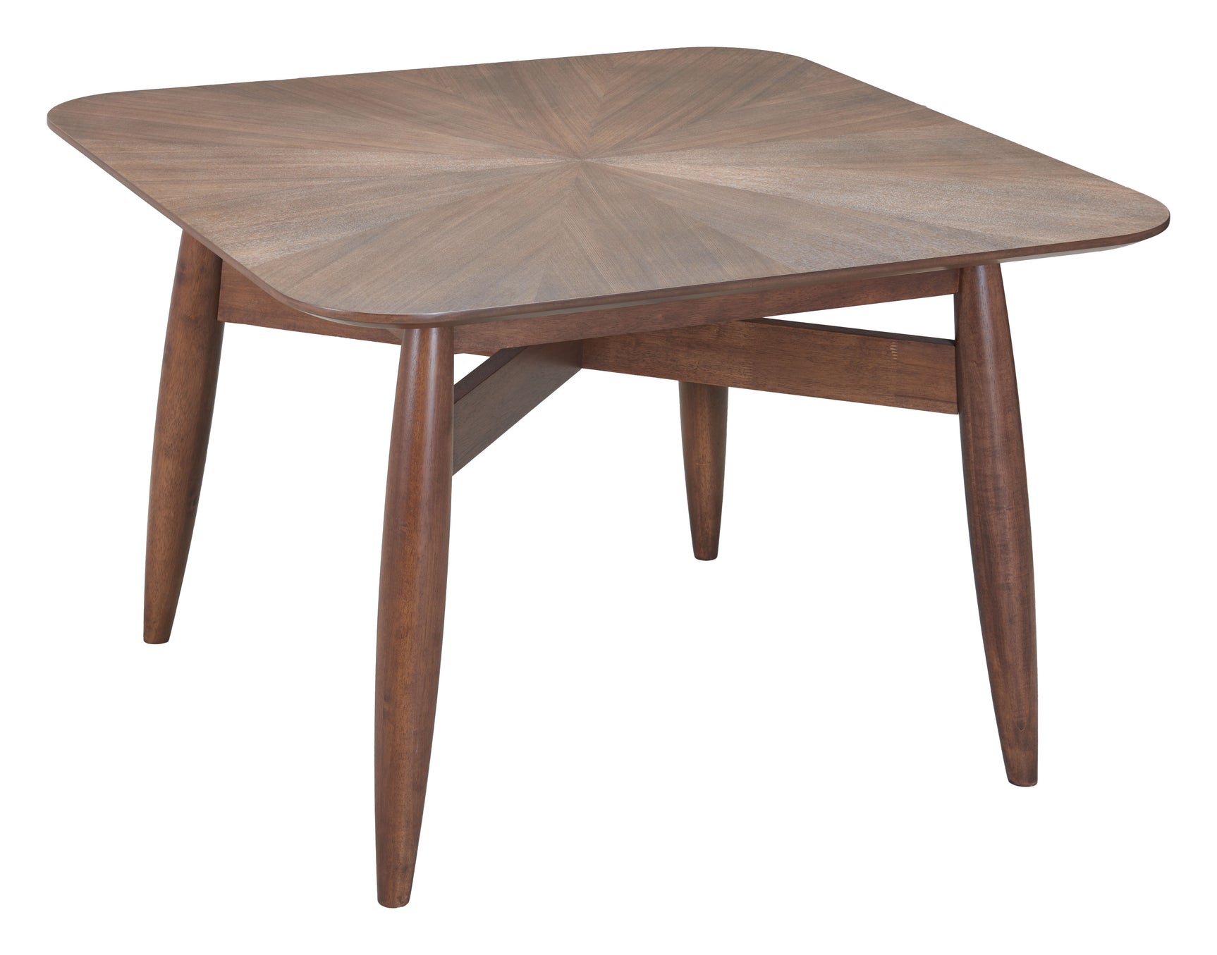 Silea Espresso Square Dining Table - Ornate Home