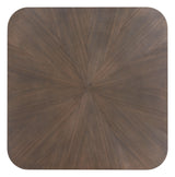 Silea Espresso Square Dining Table - Ornate Home