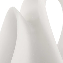 Silent Wave White Sculptures (Set of 2) - Ornate Home