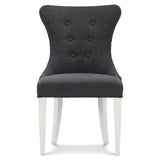 Silhouette Eggshell/Black Side Chair - Ornate Home