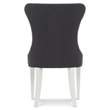 Silhouette Eggshell/Black Side Chair - Ornate Home