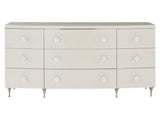 Silhouette Eggshell Dresser - Ornate Home