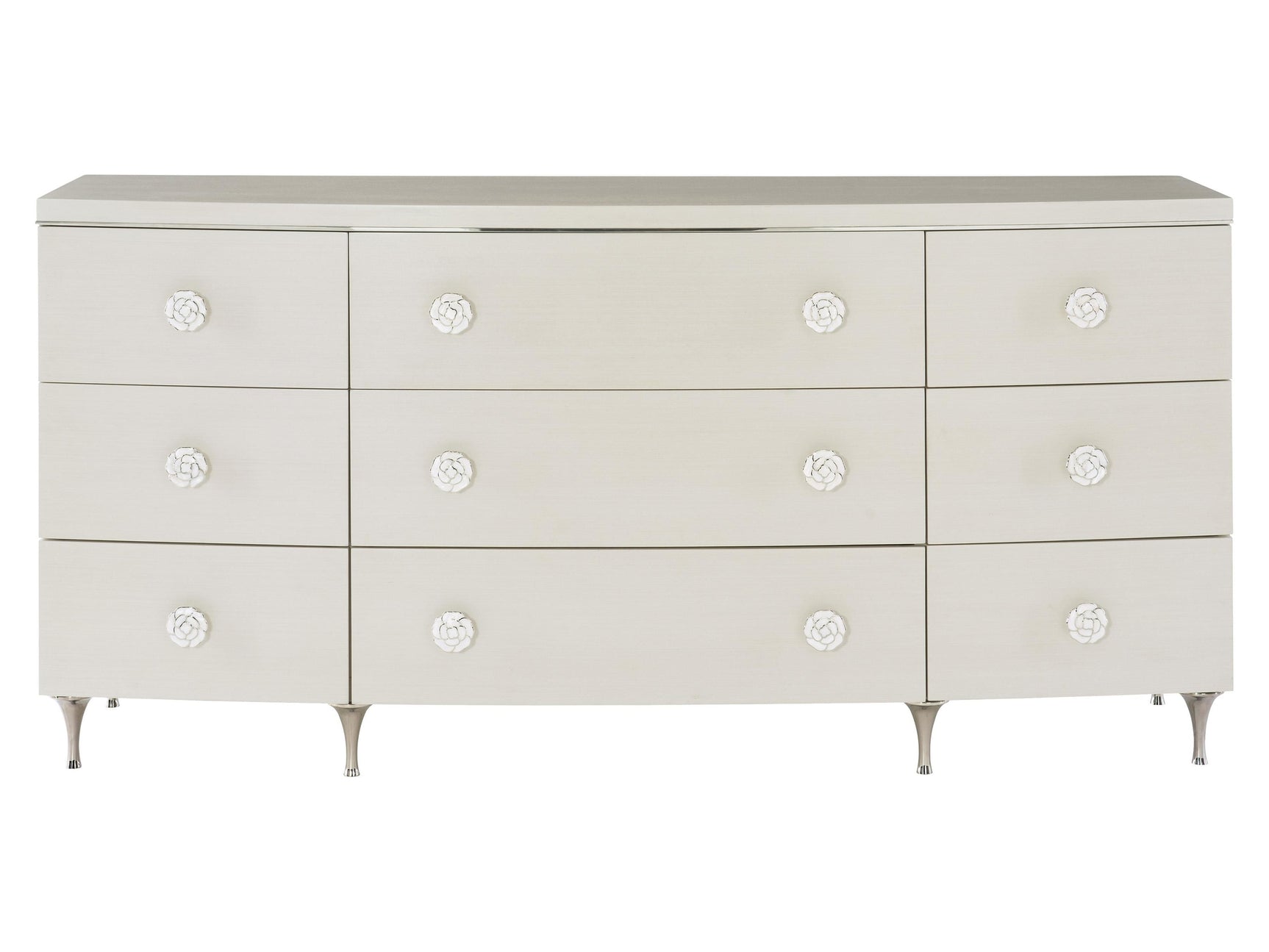 Silhouette Eggshell Dresser - Ornate Home
