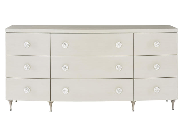 Silhouette Eggshell Dresser - Ornate Home