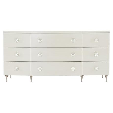 Silhouette Eggshell Dresser - Ornate Home