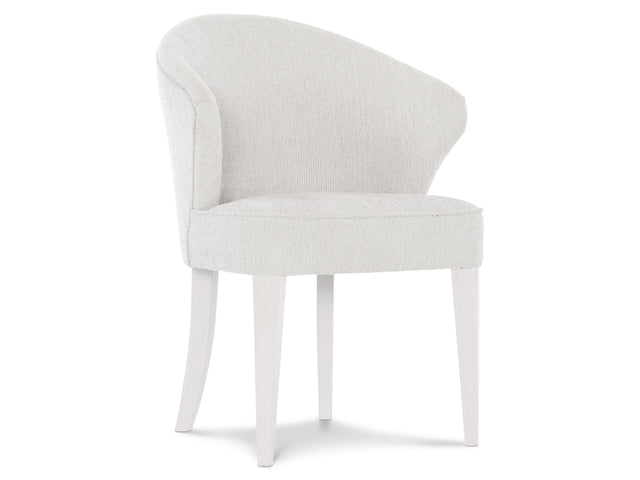 Silhouette Eggshell/Greige Arm Chair - Ornate Home