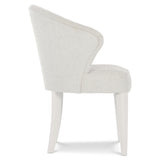 Silhouette Eggshell/Greige Arm Chair - Ornate Home