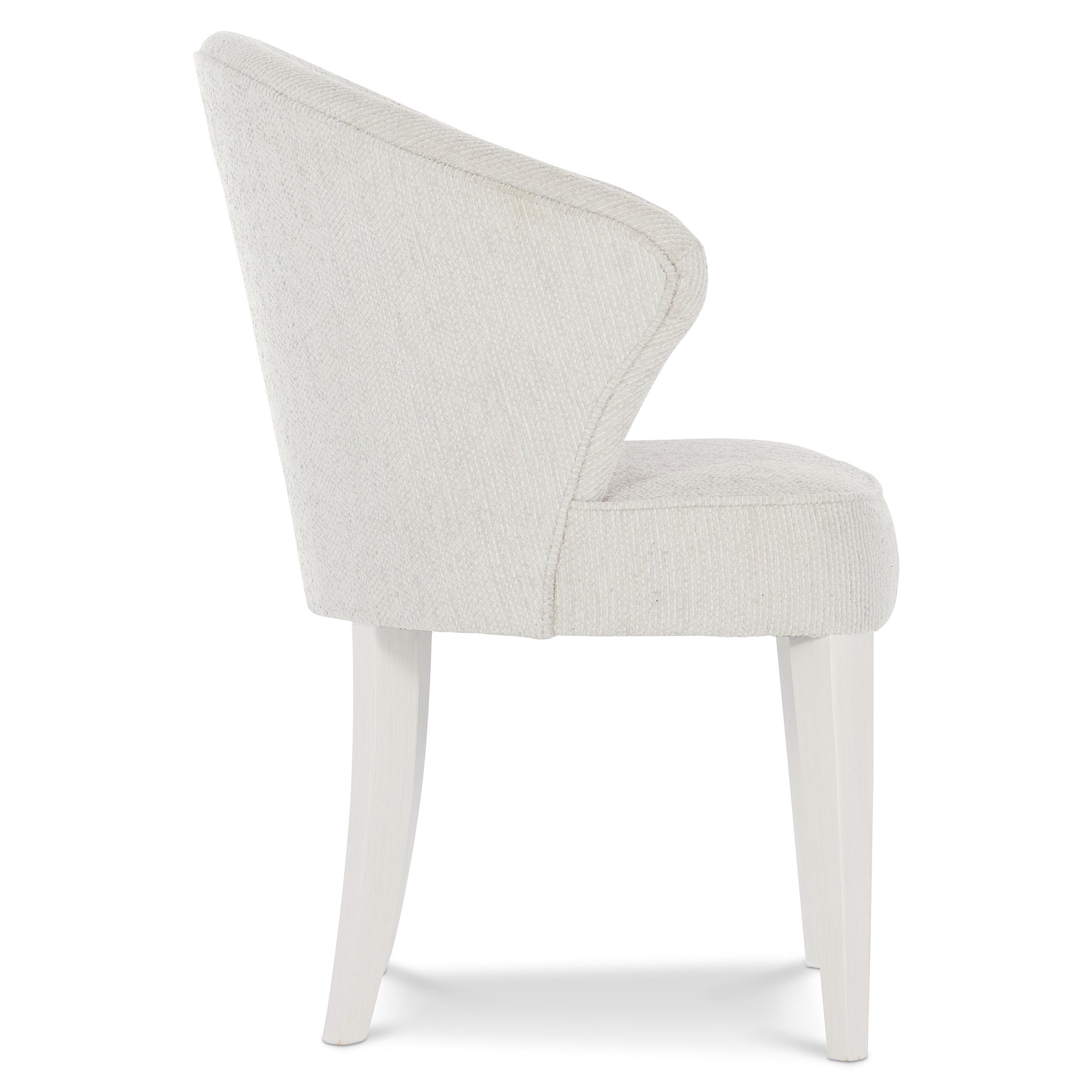 Silhouette Eggshell/Greige Arm Chair - Ornate Home