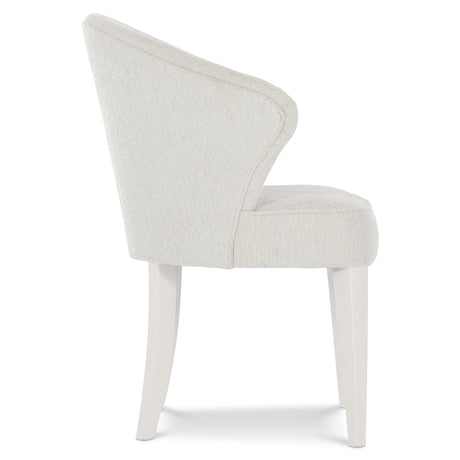 Silhouette Eggshell/Greige Arm Chair - Ornate Home