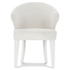 Silhouette Eggshell/Greige Arm Chair - Ornate Home