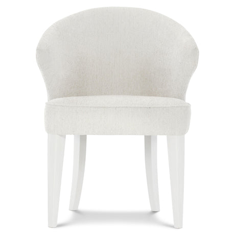 Silhouette Eggshell/Greige Arm Chair - Ornate Home
