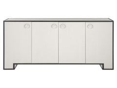 Silhouette Eggshell/Onyx Buffet - Ornate Home