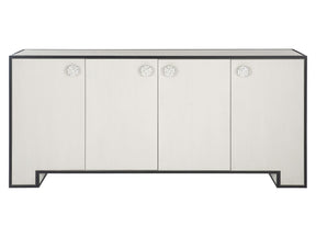 Silhouette Eggshell/Onyx Buffet - Ornate Home