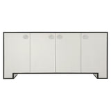 Silhouette Eggshell/Onyx Buffet - Ornate Home
