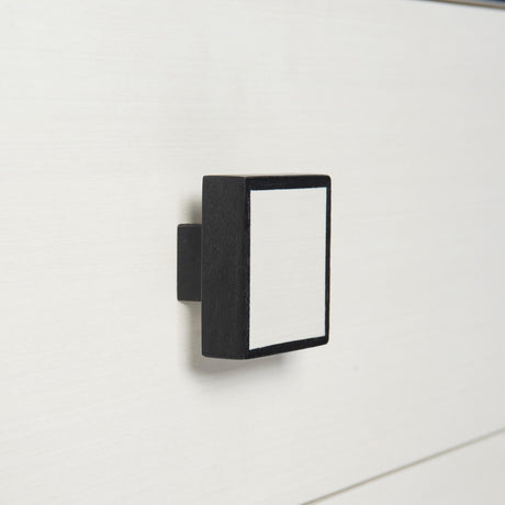 Silhouette Eggshell/Onyx Dresser - Ornate Home