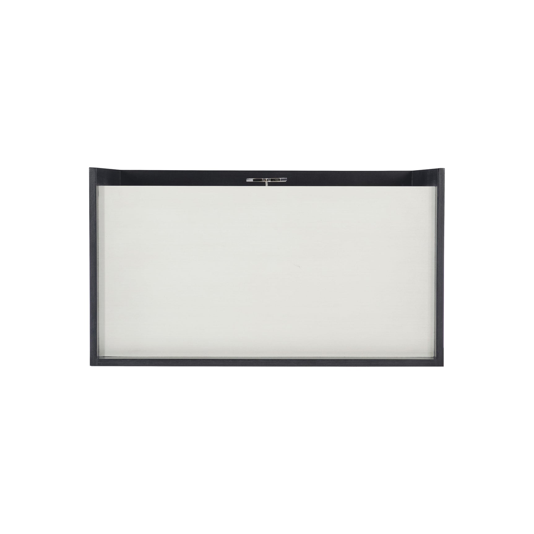 Silhouette Eggshell/Onyx Nightstand - Ornate Home