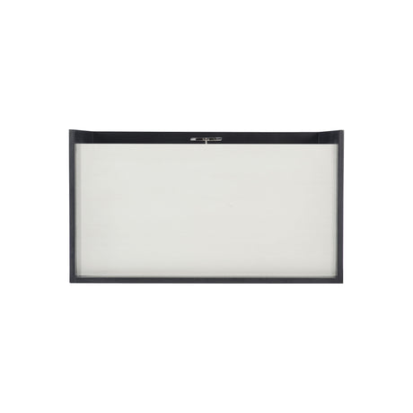 Silhouette Eggshell/Onyx Nightstand - Ornate Home