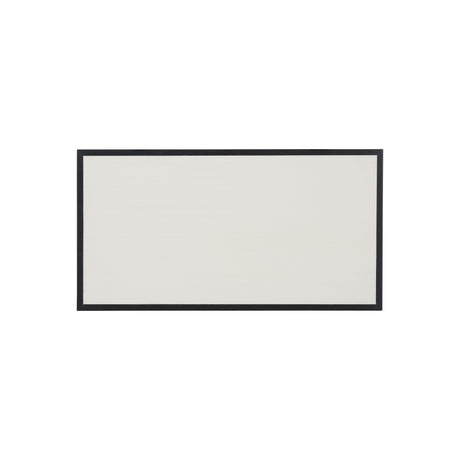 Silhouette Eggshell/Onyx Nightstand - Ornate Home