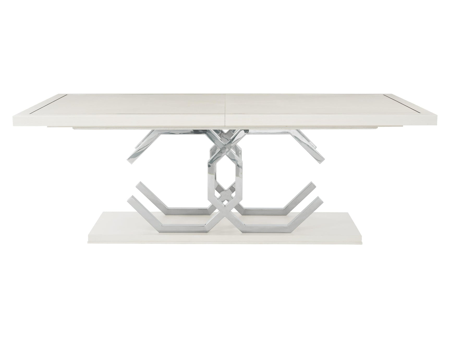 Silhouette Eggshell Rectangular Dining Table - Ornate Home