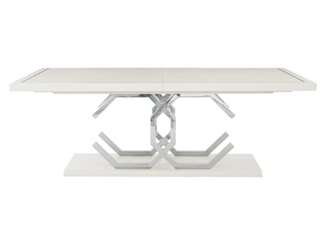 Silhouette Eggshell Rectangular Dining Table - Ornate Home