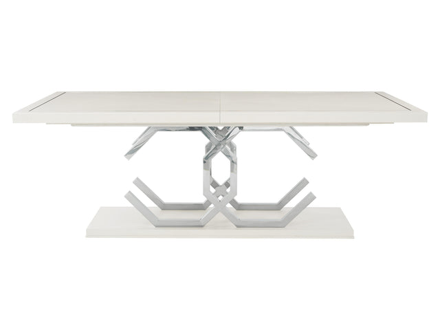 Silhouette Eggshell Rectangular Dining Table - Ornate Home