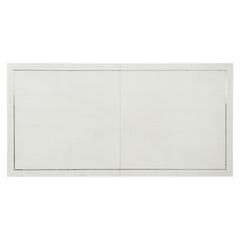 Silhouette Eggshell Rectangular Dining Table - Ornate Home
